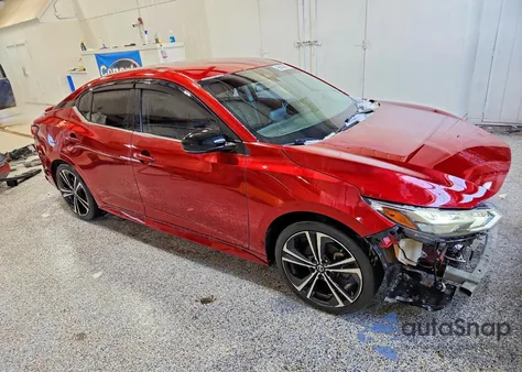 2020 Nissan Sentra Sr z USA, uszkodzony, nr VIN 3N1AB8DV8LY275180